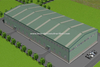 90x40 Metal Hangar Building Used To Prefabricated Steel Structure Warehouse Shed