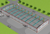 60m * 20m * 6m Low Prefab Metal Building Prices/Prefab Warehouse Cost