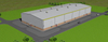 83m X 33m X 10m Prefabricated Metal Chemical Warehouse Building