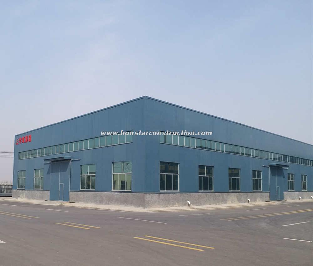 Metal Industrial Building Warehouse As Prefabricated Steel Structure Factory