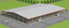 50x70 Metal Structure Building Used To Industrial Shed 