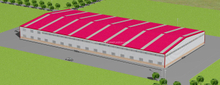 100m X 50m X 8m Steel Structures Framing Building From China Construction Companies