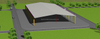 200x100ft Prefabricated Shed As Steel Structure Industrial Factory Building 