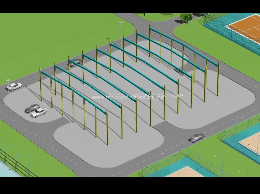 40x30 Steel Building As The Sport Hall