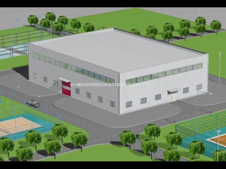 steel hall and sport hall