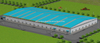 100x54 Metal Structure Building As A Factory