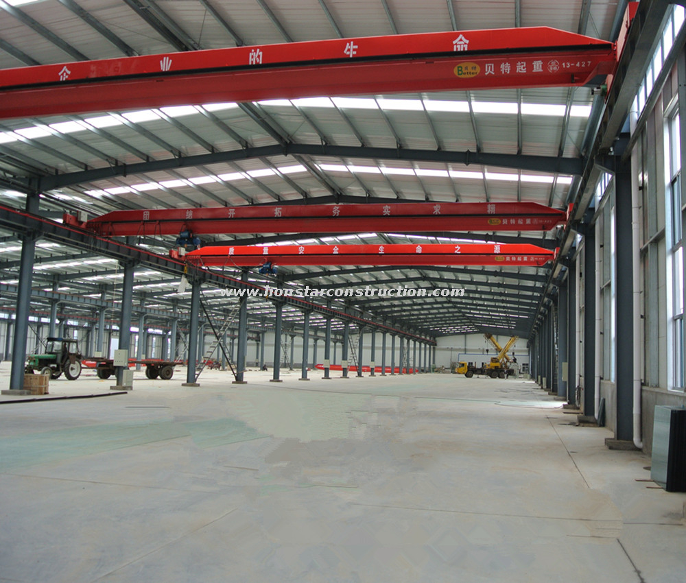 Metal Industrial Building Warehouse As Prefabricated Steel Structure Factory