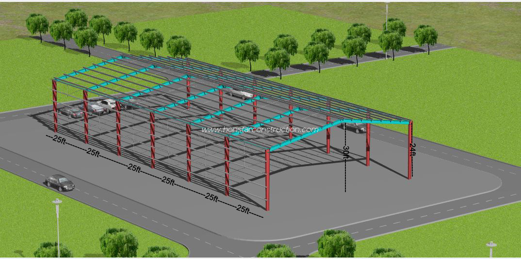 150ft X 70ft Prefabricated Warehouse As Cheap Sheds for Sale