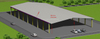 200x100ft Prefabricated Shed As Steel Structure Industrial Factory Building 