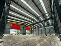 Our prefab manufacturing warehouse as an industrial factory in Asia