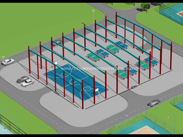 40x30 Steel Building As The Sport Hall