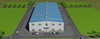 100m X 30m X 9m Double Storey Prefabricated Warehouse with Mezzanine Floor