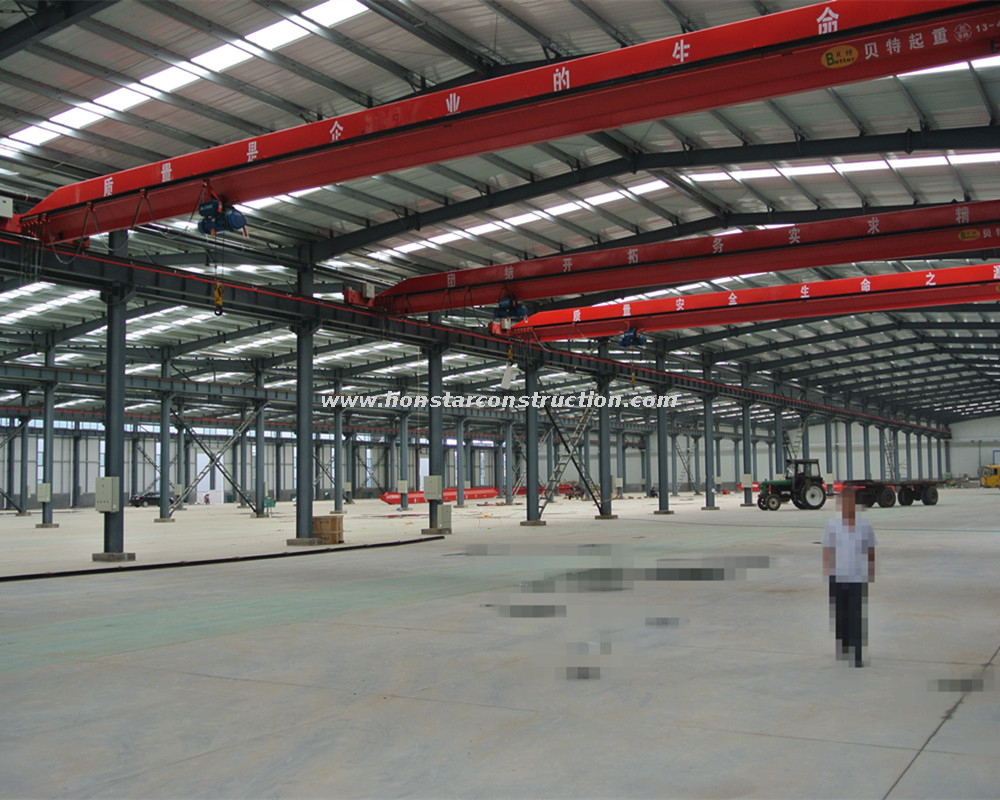 Pre Engineered Building Structure As Prefabricated Steel Structure Factory