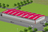 50m X 20m Prefabricated Steel Sturcture Warehouse