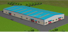  80x36 Proposed Work Shop Made in China Industrial Warehouses Factory