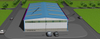 50m X 20m X 6m Prefabricated Warehouse And Metal Storage Building From China Factory