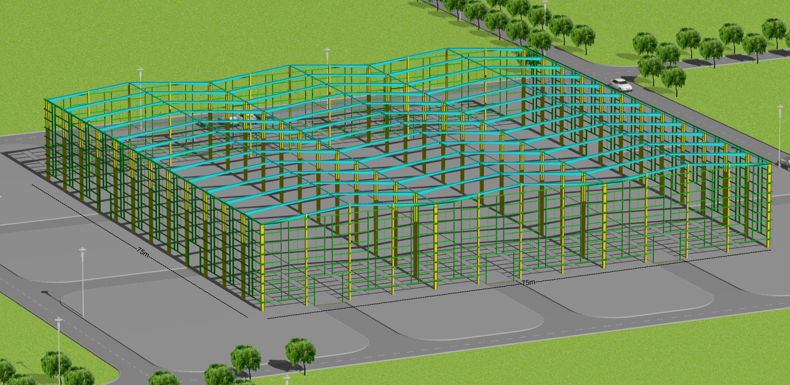 steel workshop building