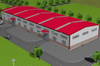 60m * 20m * 6m Low Prefab Metal Building Prices/Prefab Warehouse Cost