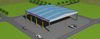 30x30 Steel Structure Prefabricated Building Shed/Prefab Warehouse And Workshop