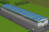 100x20 Metal Structures /Steel Structure Building As A Storage