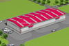 50m X 20m Prefabricated Steel Sturcture Warehouse