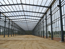 120m x 60m x 9m Steel Structure Workshop