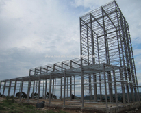 Low Price of Prefabricated Steel Frame Structure Building Made in Honstar Construction Company