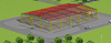 40m X 25m X 6m Prebuilt Warehouse From Best Prefab House Companies Near Me 