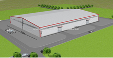 50x70 Metal Structure Building Used To Industrial Shed 