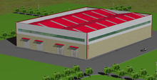  Warehouse 70x50 Steel Building
