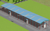 100x20 Metal Structures /Steel Structure Building As A Storage