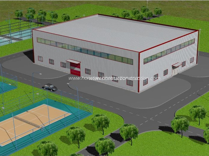 40x30 Steel Building As The Sport Hall